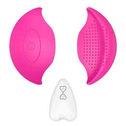 Vibrators Remote Av Female Wearable Nipple Massager Breast Vibrator Stimulate Ear Clitoris Fitting Masturbator Sex Toy for Women Couple 220509