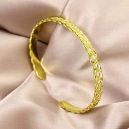Bangle 5Pcs Fashion Zircon Crystal Jewellery Open Metal Bracelet Star Women 8458