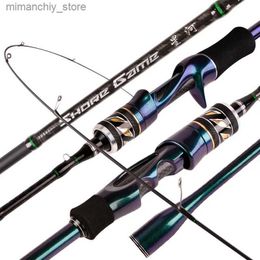 Boat Fishing Rods Ultra Light Fishing Rod Carbon Fibre Spinning/casting Pole 1.5-1.8m Solid Top Bait WT 2-8g Line WT 2-6LB Fast Trout Fishing Rods Q231031