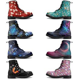 DIY new Classic Martin Boots Non-slip autumn winter man women Versatile trend hot Customised warm Fashion Versatile Elevated Casual Boots 65543