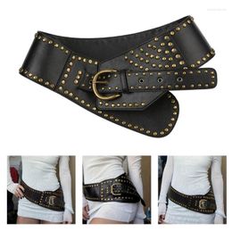 Belts Exaggerated Teens Irregular Buckle Belt Eye-catching Adjustable Waist Straps