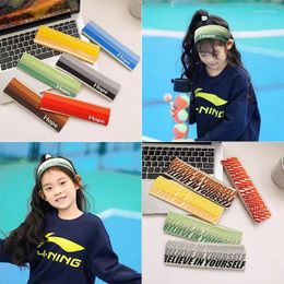 Hair Accessories Children Hip-hop Band Sport Sweat-Absorbent Student Boy Girl Headband Basketball Football Dance Running Headweear