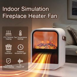 Home Heaters Wall mounted electric heater heating fan wall mounted household fireplace radiator and heater 231031