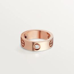 designer elegant ring couple ring letter luxury jewelry rose gold fashion style multiple styles silver unisex women modern jewelry valentines day K3