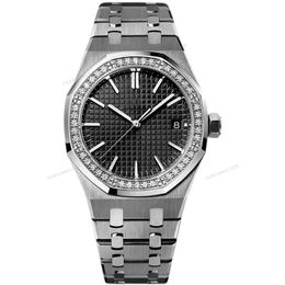 Business Men's Automatic Mechanical Watch Diamond Watch Classic Style Stainless Steel Strap Top Manufacturing Sapphire Mirror