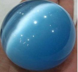 80mm Blue Mexican Opal Sphere Crystal BallGemstone012349504307