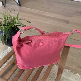 Shoulder Bags Simple Solid Colour Women's Cross Body Bag Soft Nylon Women's Shoulder Bag Casual Women's Bag Wallet Bagstylishhandbagsstore