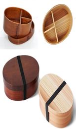 Japanese Bento Boxes Wooden Lunch Box Natural Sushi Bento Box Camping Food Container Single Layer Wooden Lunch Box6628816
