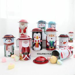 Gift Wrap Pack Of 15Pcs Christmas Candy Jar With Lid Cap Cookie Decorating Storage Boxes