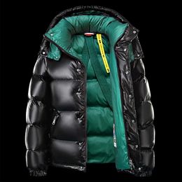 Men s Down Parkas Jacket Man Coats Winter Jackets For Men Waterproof Hooded Anorak Casual Short Luxury Puffer 2023 231031