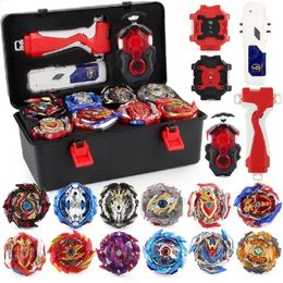 Spinning Top Beyblade Burst Gyro Toy Set 12 3 Battle Game with Portable Storage Box Children's Day Gift 231030