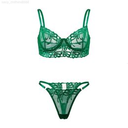 Bra Brief Sets New Popular Women Lace Lingerie Hot Sexy Underwear And Panty Set Sexy Lingerie Women Mesh Sexy Sets L