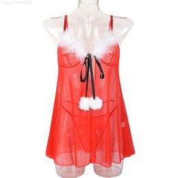 new arrival hot sale womens red lingerie with g-string underwear women sexy babydoll romantic transparent christmas underwear