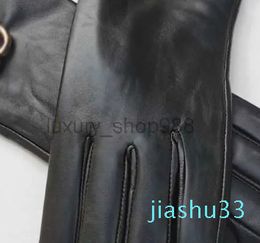 epskin gloves and wool touch screen rabbit skin cold resistant warm five-finger gloves