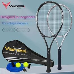 Tennis Rackets Carbon composite ultralight tennis racquet for men and women beginners student sports 231031