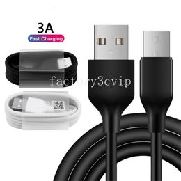 Type c Cable Micro USB Cables 1M 3FT 3A OD3.6 Quick Charging cable For Samsung Galaxy s8 s9 s10 s20 htc lg xiaomi