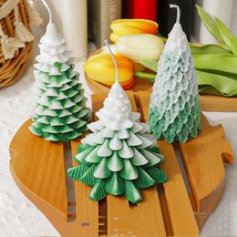 Christmas tree scented candle Christmas gift Birthday gift Candle decoration fragrance with hand gift creative gift box