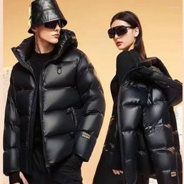 Men's Trench Coats Duck Down Jacket For Men And Women Winter Coat Waterproof Windbreaker Black Top Camping Hiking