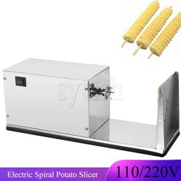 Electric Potato Tower Machine Tornado Cutting Machine Slicer Manual Stretching