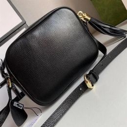 High Quality Classic Designer Bag Womens Soho Disco Bag small Zipper shoulder bags Leather Handbags Gold Chain Cross body Messenge225L