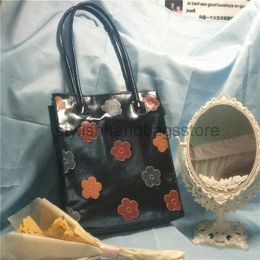 Shoulder Bags Vintage Flower Women's Soft Bag PU Leather Women's Handbag Vintage Student Girl Walletstylishhandbagsstore