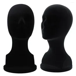 Makeup Brushes Male Foam Display Mold Wig Hat Glasses Holder Manikin Head Mannequin DIY Shooting Props Styling Tools