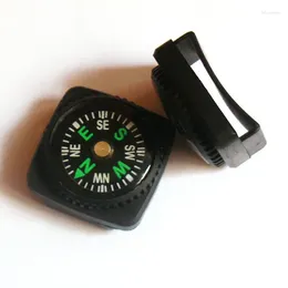 Outdoor Gadgets Belt Buckle Mini Compass For Bracelet Camping Hiking Travel Emergency Survival Navigation Tool