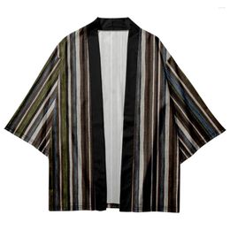 Men's Sleepwear Summer Kimono Robe Casual Rayon Cardigan Yukata Lingerie Vintage Style Bathrobe Japanese Lounge Home Coat Clothing