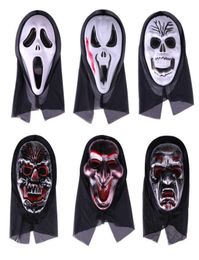 Halloween Mask Horror Haloween Masquerade Party Screaming Ghost Mask Decor Witch Bat Happy Halloween Party Decor 2021 Q08069667254