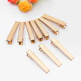 Hair Clips 20pcs 3.2/4/4.5/5.5/6.5/7.5cm Gold Color Pins Wedding Jewelry For Women DIY Making Findings