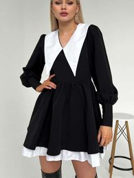 Splice Mini for Sexy Party Club Night Folds Women s Evening Dress Hot Girls Elegant Street Dresses