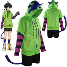 Anime SK8 the Infinity Cosplay Costume Chinen Miya Men School Uniform Sets Halloween Performance Jacket Shorts Gloves Outfit