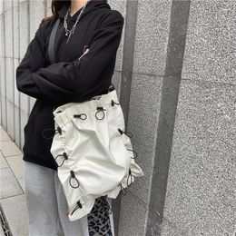 Evening Bags Black Crossbody For Women 2023 Girls Handbags Shopper Casual Solid Simple Cotton Messenger Shoulder Totes Sac Bag E435