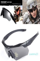 WholeHiking Sunglasses Men Shooting Goggles Antiimpact Tactical Glasses Outdoor Climbing Hunting Protective Eyewear2515998