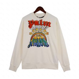 Palms Palm Angel PA Loose Designer Letter Printing Men Hold Make Old Retro Pullover Sweatshirts Long Sleeve Jumper Tops Streetwear Clothing Angels 7530 vfa