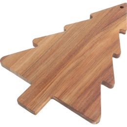 Christmas Decorations Kitchen Chopping Board Platter Cheese Vegetables Fruit Tray Tree