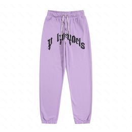 Palms Angle Pants Designer Sweatpants Print Sport Retro Loose Pant High Street Joggers Womens Casual Couple Trouser Hip 1431