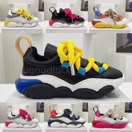 Designer Platform Bubble Bear Casual Shoes Ladies Luxurys Thick Pop Shoes Lace Up Muffin Shoes Running Shoes Height Increase Shoes Cute Foam Walking Shoes