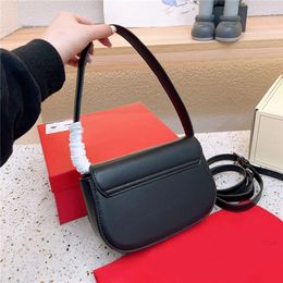 Evening Bags Fashion Flap Jingle Women Shoulder Soft ladies Underarm Crossbody Saddle Bag Handbag Versatile Occasions Portable Letter Toth