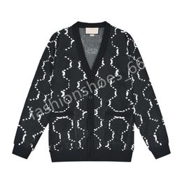 Women's Sweaters Spring Autumn Loose Casual Woman designer Sweater Women Sweater Winter Cardigans Knitted Loose Coat Double Letter Sweaters Ladies Outer Wear