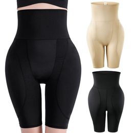 Abdominal Pants Women Shapers High Waist Buttocks and Hips Corsets with Insert Pads Fake Ass Butt Lift Pants Postpartum Body Shapi257l