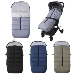 Stroller Parts Winter Thick Fleece Baby Sleeping Bag Accessories Universal Waterproof Windproof Pram Pushchair Footmuff Sacks