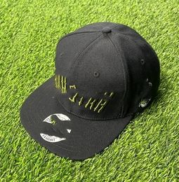 Baseball Cap Fashionable and Beautiful Hat Flat Brim Peaked Cap Can Be Adjustable Buckle