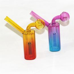 4.72inch Glass Oil Burner Bongs Spoon Pyrex Oil Burner Glass Pipes Hand Smoking Pipes For Smoking Accessories Tobacco Tool