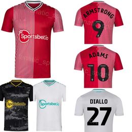 Soccer 3 Ryan Manning Jersey 23/24 Club 17 Stuart Armstrong 9 Adam Armstrong 10 Che Adams 7 Joe Aribo 22 Carlos Alcaraz Football Shirt Kits Custom Name NanAnPuDun