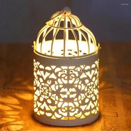 Candle Holders Metal Tealight Holder Hanging Lanterns Birdcage Candlestick Home Decor Centrepiece For Wedding Stands Tabletop