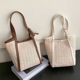 Shoulder Bags 2023 Summer Straw Bag Top Beach Bag Women's Soul Bag Luxury Designer Handbag Women's Bag Vacationcatlin_fashion_bags