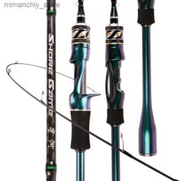 Boat Fishing Rods Ultra Light Rod Carbon Fibre Spinning/casting Pole 1.5-1.8m Solid Top Bait WT 2-8g Line 2-6LB Fast Trout Q231101