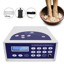 Foot Massager Health Care Anion Hydrogen Molecule Cell Detox Bath Spa Machine Warm Heat And Penetration 231030