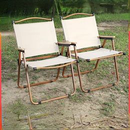 Camp Furniture Outdoors Fold Chair Go Fishing Portable Deck Sandy Beach Camping Backchair Picnic Horse Stool